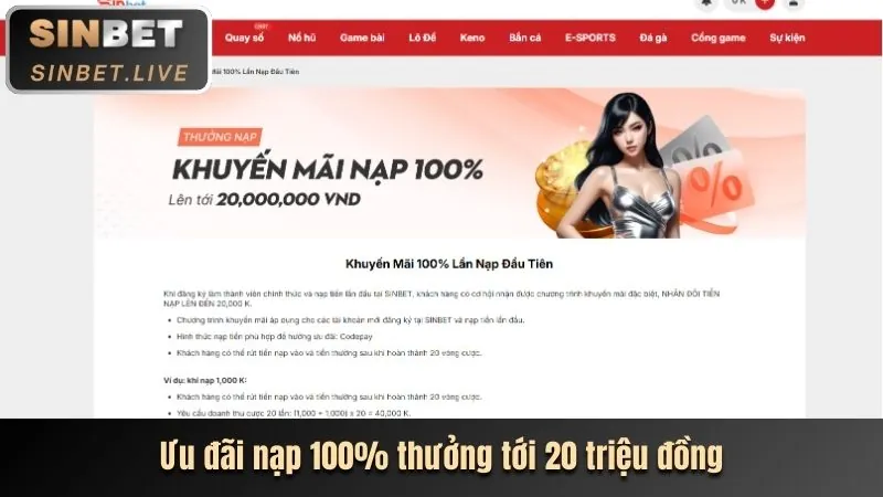 Khuyến mãi chào mừng thành viên mới 97win